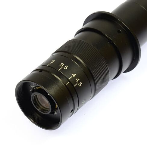 Lab Microscope Replacement Parts 300x Zoom C-Mount Glass Lens Adapter 4.5X for Industry Stereo Microscope Camera in Kuwait