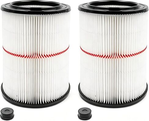 2 Pack Cartridge Filter for Craftsman 17816 9-17816 Wet/Dry Air Filter Replacement Part fit 5/6/8/12/16/32 Gallon & Larger Vacuum Cleaner in Saudi Arabia