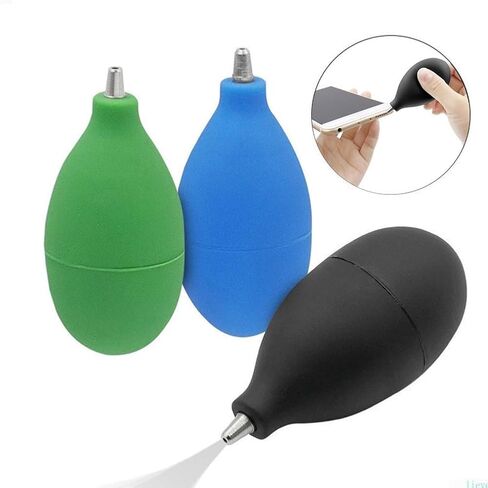 Powerful For Mini Air Blaster Pump For Camera Body Lens Watch And Laptop Cleaning With Soft Pvc Bulb Design Green(Green) in Kuwait