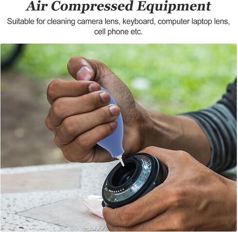 Veemoon Mini Portable Air Blower with Strong Air Output and Cell Phone for Camera Lens, Plastic Material Dust Removal Tool for Electronics and Keyboards in Kuwait