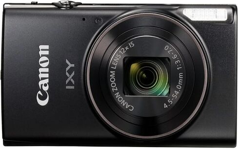 Canon PowerShot IXY 650 HS Compact Digital Camera & Tripod (Black) Bundle | For Photography & Video | 12x Optical Zoom + 64GB Memory Card + Cleaning Kit + Card Reader + More in Kuwait