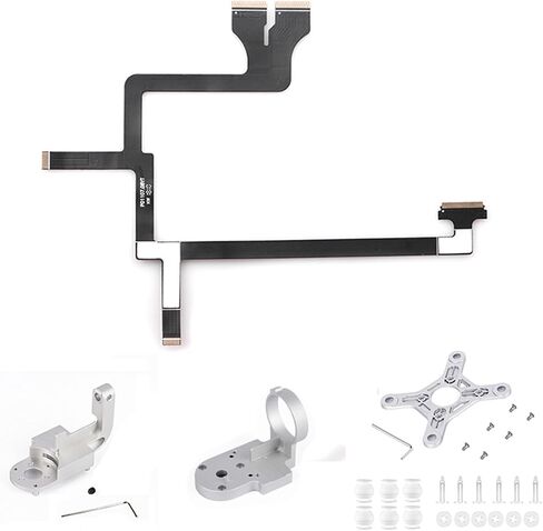 SeiZed Repair Parts for DJI Phantom 3 Advanced Professional Drone Camera Yaw Arm Roll Bracket Flat Ribbon Cable Flex Gimbal Mount Motor (Color : Yaw Bracket) in Kuwait