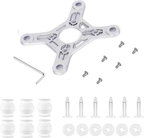 SeiZed Repair Parts for DJI Phantom 3 Advanced Professional Drone Camera Yaw Arm Roll Bracket Flat Ribbon Cable Flex Gimbal Mount Motor (Color : Yaw Bracket) in Kuwait