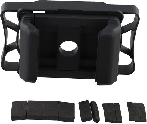 Telescope Phone Adapter for 23-50mm Eyepiece, Smartphone Mount for Binoculars Microscope Monocular, Stable PA Metal Clip for Astronomy Nature Observation, Black in Kuwait