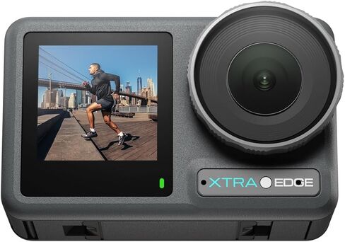 Dual Battery Bundle, 1/1.3" Sensor & 4K Cinematic Video, Hyper Stabilization, Waterproof Camera to 52 Ft, 3-Hour Battery, Universal Quick Mount, Vlogging Camera for Adventure Photography in Kuwait