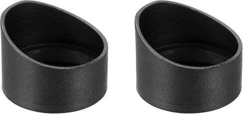 PATIKIL 33-35 mm Eyepiece Eye Cups, 3Pcs Rubber Eyepiece Cover Guard for Stereo Microscope Telescope Aiming Scope, Black in Kuwait