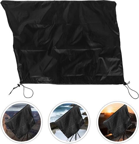 Outdoor Telescope Protective Cover 210d Oxford Cloth Rainproof and Sunproof Shielding Dust Cover with Drawstring for Garden and Backyard Use in Kuwait