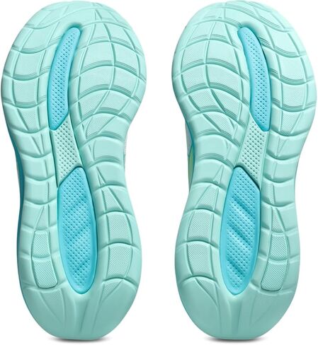ASICS Women's Gel-Cumulus 28 Running Shoes, 9, White/Energy Aqua in Kuwait