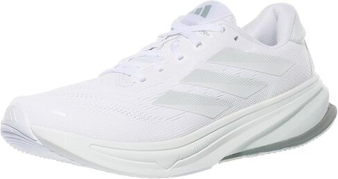 Adidas, Womens, Supernova Rise 2 Running Shoes, White/Crystal Jade/Silver Green, 7.5, B - Medium in Kuwait