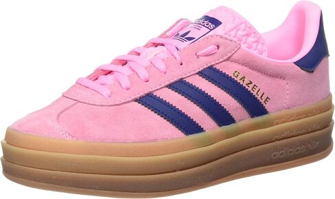 adidas Womens Bold Shoes, Pink Glow/Victory Blue/Gum, Size 7 in Kuwait