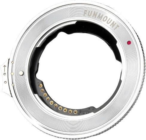 Funmount ETZ Pro Auto Focus Lens Adapter Compatible with Sony E-Mount Lens to Nikon Z-Mount Cameras ZR,Zf, Z5II, Z9, Z8, Z6III, Z7II, Z50II and Other Z-Series Cameras in Kuwait