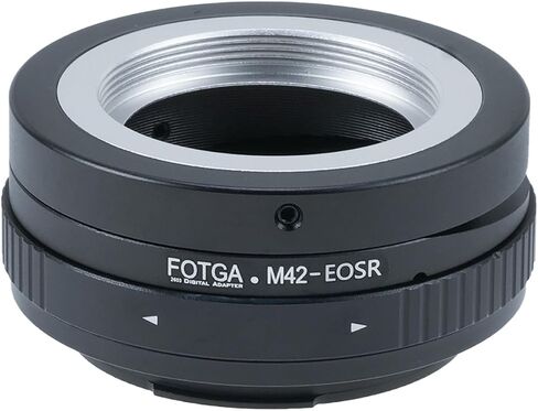 M42-EOS R 360°Rotatable Tilt-Shift Adapter Ring,M42 42mm Screw Mount Lens to EOS R Mount Camera Body for Canon EOS R RP R5 R5C R6 R6II R7 R8 R10 R50 R100 in Kuwait