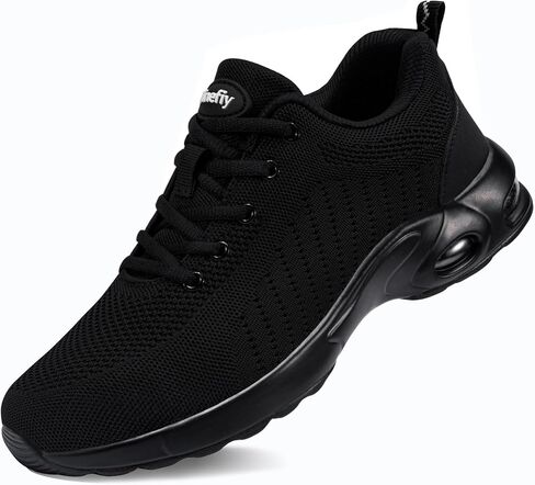 Tinefiy Steel Toe Shoes for Women Comfortable Safety Work Sneaker | Steel toe, Puncture Proof, Lightweight Comfortable, slip-resistant, Cushioning, worker in Warehouse,Construction,Factory in Kuwait