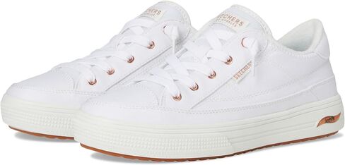 Skechers Women's Arcade Meet Ya There Sneaker | Casual sneaker, Patented Skechers Arch Fit insole with Podiatrist-Certified Arch Support, Cushioned Midsole, Machine Washable in Kuwait
