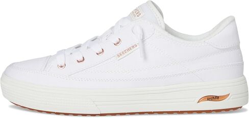 Skechers Women's Arcade Meet Ya There Sneaker | Casual sneaker, Patented Skechers Arch Fit insole with Podiatrist-Certified Arch Support, Cushioned Midsole, Machine Washable in Kuwait