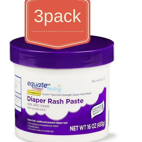 Equate Maximum Strength Diaper Rash Relief, 16 oz (Pack of 3) in Kuwait