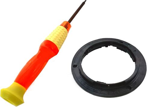 Upgrades Lens Base Mount with Repair Screwdriver for 18-55 18-105 18-135 55-200 Quick Attachment for Lens Mount in Kuwait