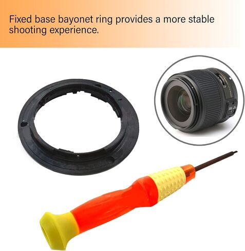 Upgrades Lens Base Mount with Repair Screwdriver for 18-55 18-105 18-135 55-200 Quick Attachment for Lens Mount in Kuwait