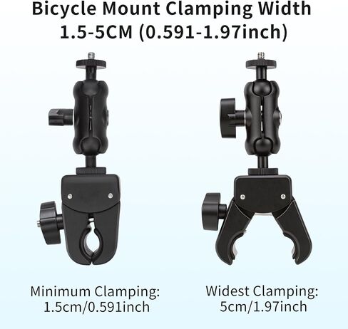 CQT Motorcycle Bicycle Mount Bracket for DJI RC-N3/N2/N1 Remote Accessories | Cycling Bike Handlebar Holder Clamp for DJI Lito 1/X1 Mini 5 4 3 Pro Air 3 3S 2S/Neo 2/Mini 4k 2/Flip/Specta Mini in Kuwait