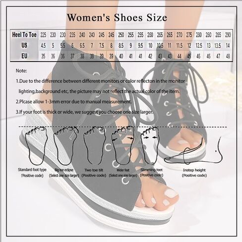 Women's Platform Wedge Sandals Y2K Lace Up Peep Toe High Top Sneaker Wedges Comfortable Backless Goth Summer Shoes in Kuwait