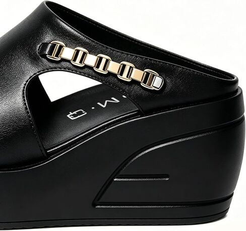 Fashion Women Ankle Strap Open Toe Platform Wedge Sandals Comfy Breathable Slingback Dress Shoes Summer High Heel Sandals in Kuwait