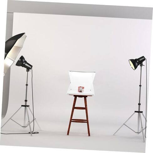 ULTECHNOVO 40cm Portable Folding Mini Photo Studio Light Box with Adjustable LED Lighting and 6 Color Backdrops for Product Photography and Small Item Shoots in Kuwait