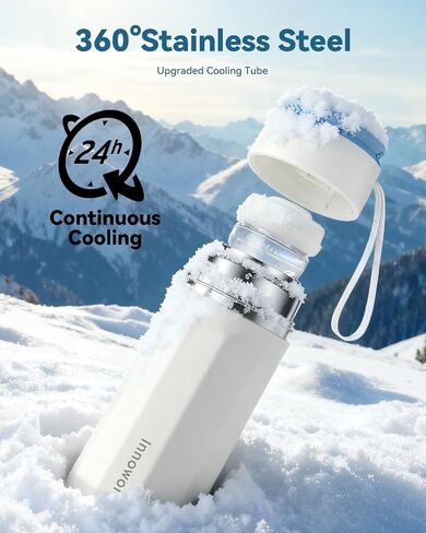 Portable Breast Milk Cooler with 11oz Baby Bottle and Carrier Bag | BPA-Free Bottles, 24 Hours Continuous Cooling, 360° Cooling Tube in Kuwait