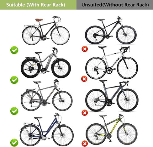Kid's Bike Seat Rear with Adjustable Headrest, Rear Child Bike Seat with Foot Pedals Back Rest Handrail.Child Carrier Bike Chair for Bicycle Designed for Children Aged 18 Month to 8 Years Old in Kuwait