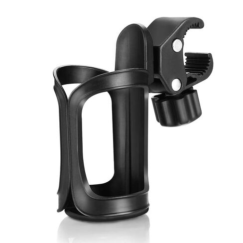 Accmor Stroller Cup Holder, Universal Cup Holder for Uppababy, Nuna, Doona Strollers, 360 ° Rotatable Bottle Holder for Stroller, Wheelchair, Walker in Kuwait