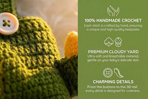 Newborn Photography Props, Knit Dinosaur Outfit | Newborn photography outfit, Dinosaur theme, knit construction, overalls, hat included, headband included, 0-1 Month in Kuwait