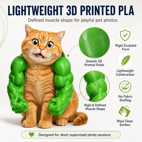 Muscle Arms Pet Costume Photo Prop for Cats and Small Dogs in Kuwait
