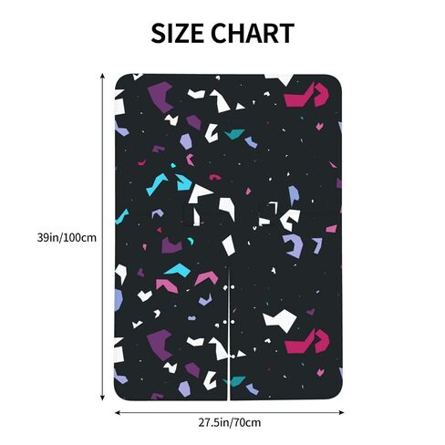 Terrazzo-Handcrafted-Venetian-Chaotic-Pastel-Colourful-S Baby Car Seat Cover & Breastfeeding Nursing Cover - Breathable Stretch Fabric Multi-Use Nursing Cover for Breastfeeding in Kuwait