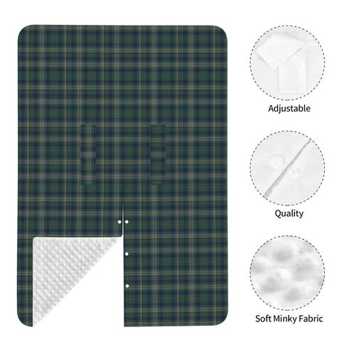 Clan Kennedy Tartan Baby Car Seat Cover & Breastfeeding Nursing Cover - Breathable Stretch Fabric Multi-Use Nursing Cover for Breastfeeding in Kuwait