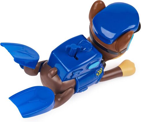 SwimWays PAW Patrol Chase Paddlin' Pups Pool Toy for Ages 4+ | Floating Waterproof Figurines Inspire Imaginative Play; Perfect Pool Party Accessories and Bath Toys for Young Swimmers in Kuwait