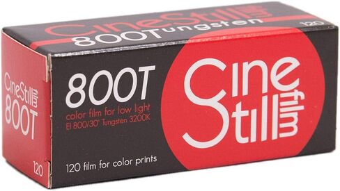CineStill 800Tungsten High Speed Color Film, 120mm Format (ISO 800) in Kuwait