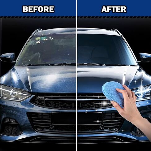 AIDEA Car Wax Applicator Pad, Microfiber Applicator Pad for Buffing & Detail Polishing, 6PK Round Foam Pads for Car Cleaning and Fine Polishing, 5 Inch in Kuwait
