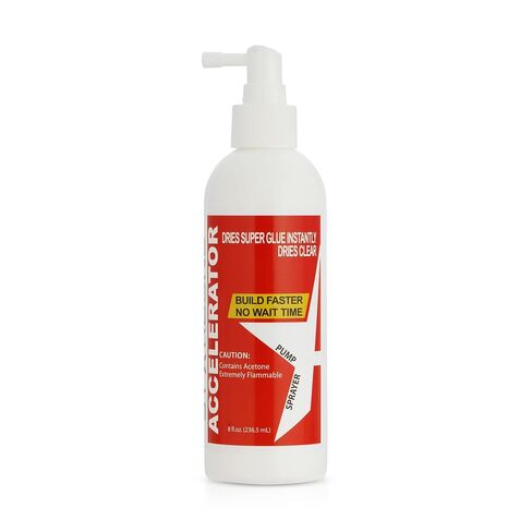 Starbond 8 oz. Pump CA Glue Accelerator Spray - Instantly Dries Cyanoacrylate Super Glue - No Whitening, Precision Control Application in Kuwait