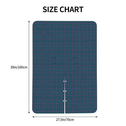 Clan Douglas Tartan Baby Car Seat Cover & Breastfeeding Nursing Cover - Breathable Stretch Fabric Multi-Use Nursing Cover for Breastfeeding in Kuwait
