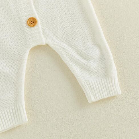 Baby Boy Knit Sweater Winter Clothes Outfit Long Sleeve Animal Onesie Romper Newborn 3 6 9 12 Months Warm Jumpsuit in Kuwait