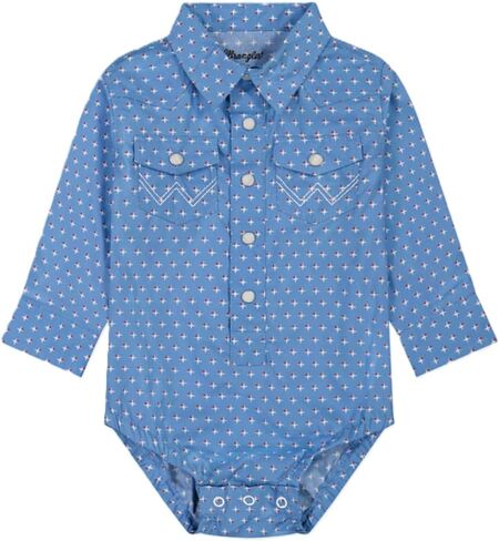 Wrangler Infant Multi Stripe Onesie in Kuwait