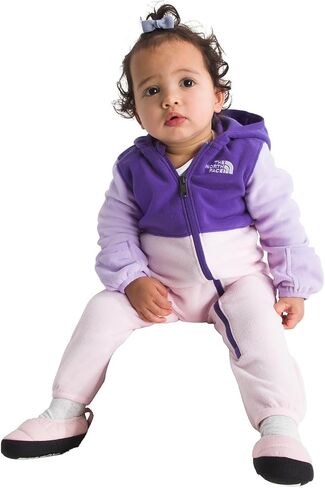 THE NORTH FACE Baby Glacier One-piece | Polar Fleece Onesie With Built-in Mitts & Booties for Boys & Girls in Kuwait