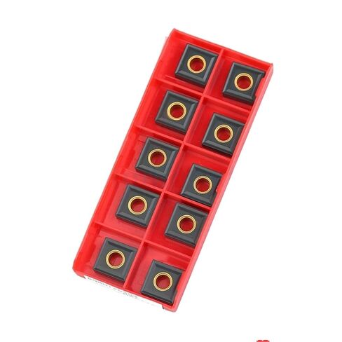 Indexable Lathe Carbide Insert 10pcs SNMG120408 LF3018 Hard Alloy Cutting Lathe Tools Turning Blades use for Machining Cast Iron in Kuwait