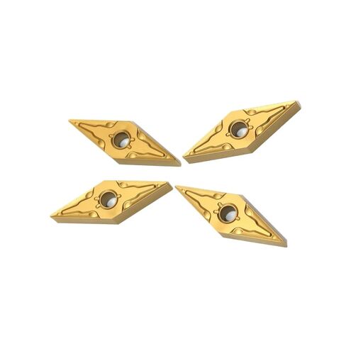 Indexable Lathe Carbide Insert 10PCS VNMG160404-MA 6020 Hard Alloy Tools External Turning Tool Cutting Blade Suitable for Steel Processing in Kuwait