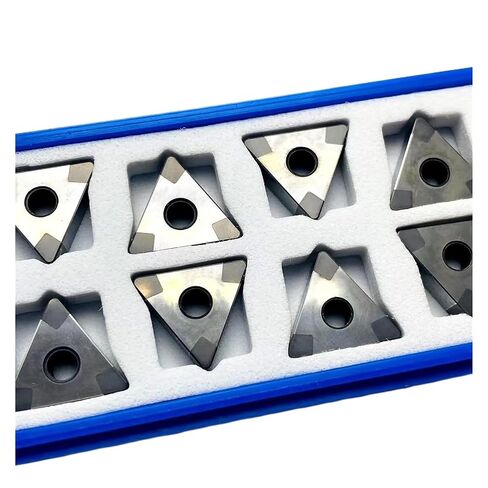 Indexable Lathe Carbide Insert 10PCS TNMG160404-6T External Turning Tool Hard Alloy Hardened Steel Metal Lathe in Kuwait