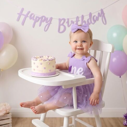 FYMNSI First Birthday Outfit Girl Knit Romper Dress Baby Cake Smash Clothes | Baby Girls Outfits Ruffle Ribbed Knit Tulle Romper Tutu Dress and Headband for Summer Cake Smash, Newborn Photography in Kuwait