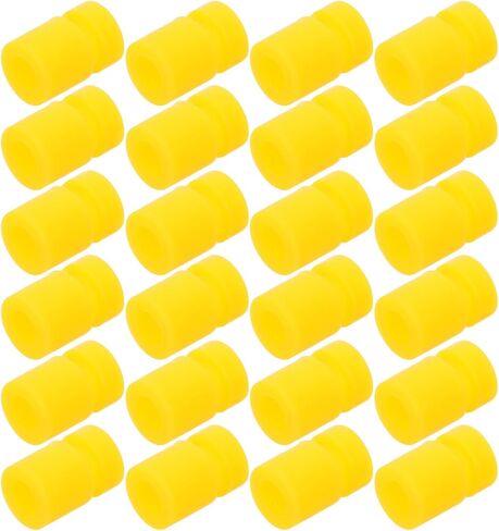 50pcs Silicone Shock Absorption Balls for Drone Gimbal and Camera, Yellow M5x8.5mm Anti-vibration Mounts with Stable Performance and Reliable Durability for Rc Quadcopter in Kuwait