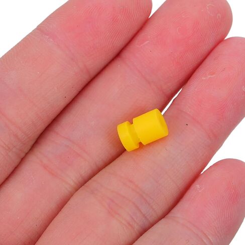 50pcs Silicone Shock Absorption Balls for Drone Gimbal and Camera, Yellow M5x8.5mm Anti-vibration Mounts with Stable Performance and Reliable Durability for Rc Quadcopter in Kuwait