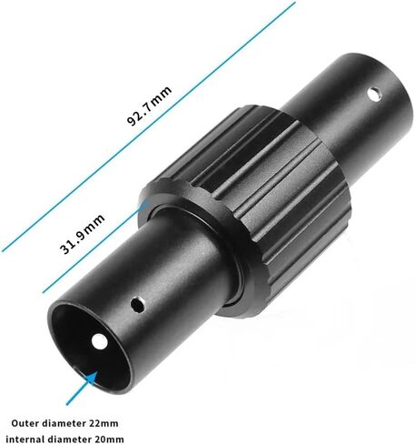 Round Folding Arm Folio Part Carbon Tube Clamp Clip Adapter Joint 20mm 30mm 40mm Compatible with RC Quadcopter Multi-Rotor Drone(20MM) in Kuwait