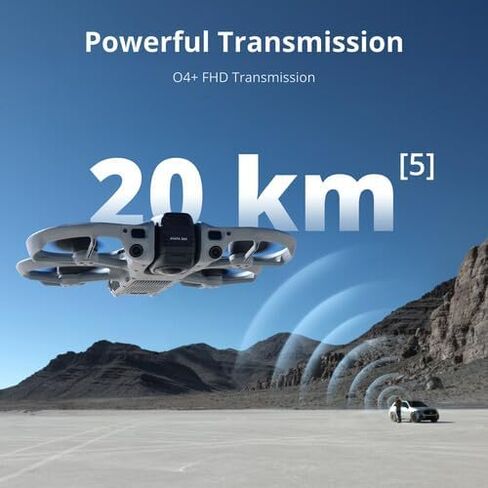 DJI Avata 360 Fly More Combo, Obstacle Avoidance Drone 8K Video + More | Obstacle Avoidance Drone, Stabilized 8K Video Cinematic Drone CP.FP.00000317.04 + RC2 Remote + 64GB Card + More (17pc Bundle) in Kuwait