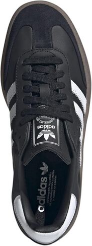 adidas Sambae WMNS Shoes, Core Black/Cloud White/Gold Metallic, Size 9 in Kuwait